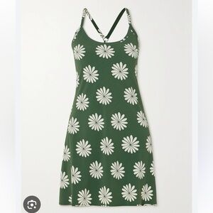 Outdoor Voices Green Floral Dress